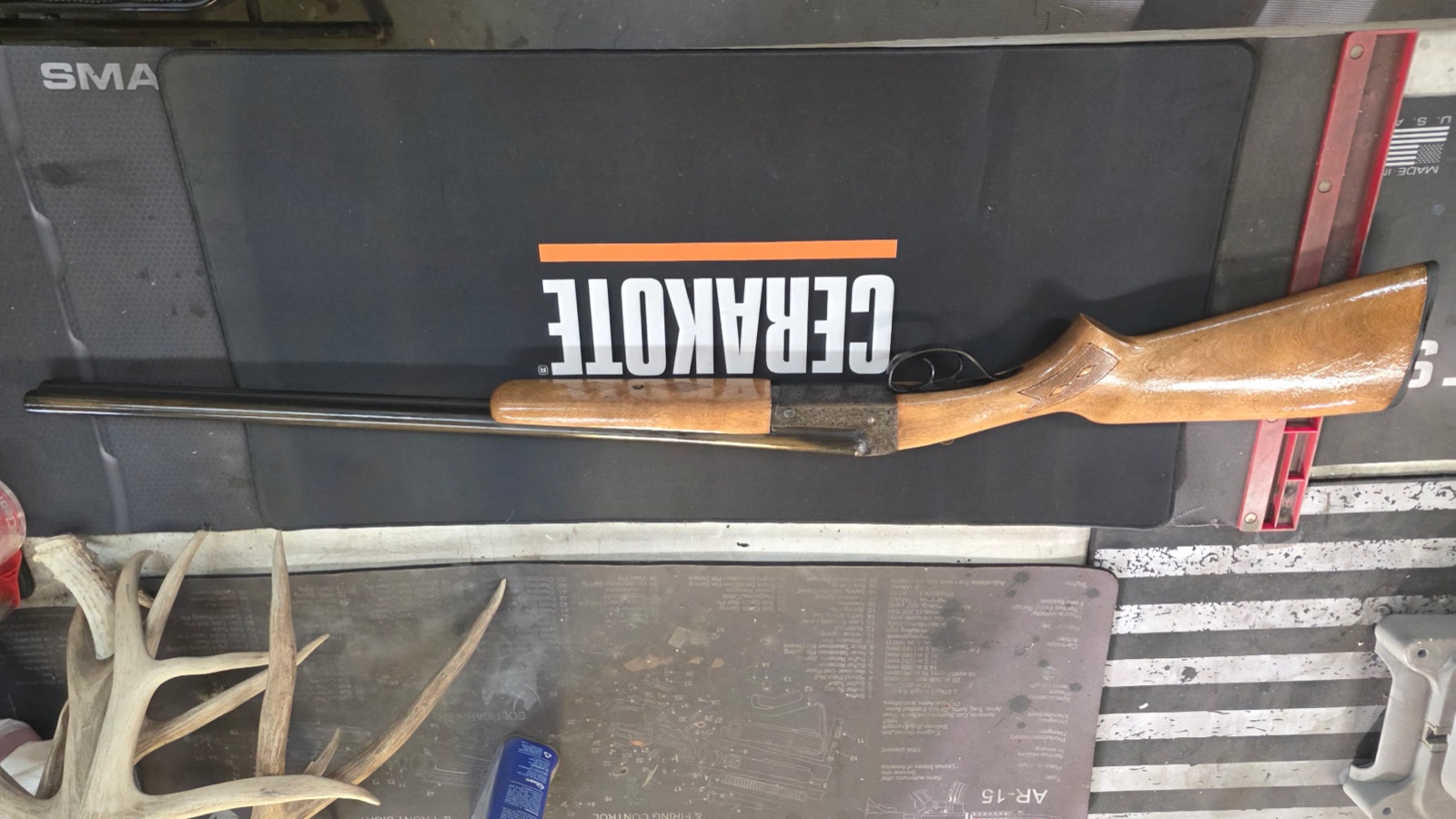 Cerakote lever-action rifle by Wet Mountain Coatings